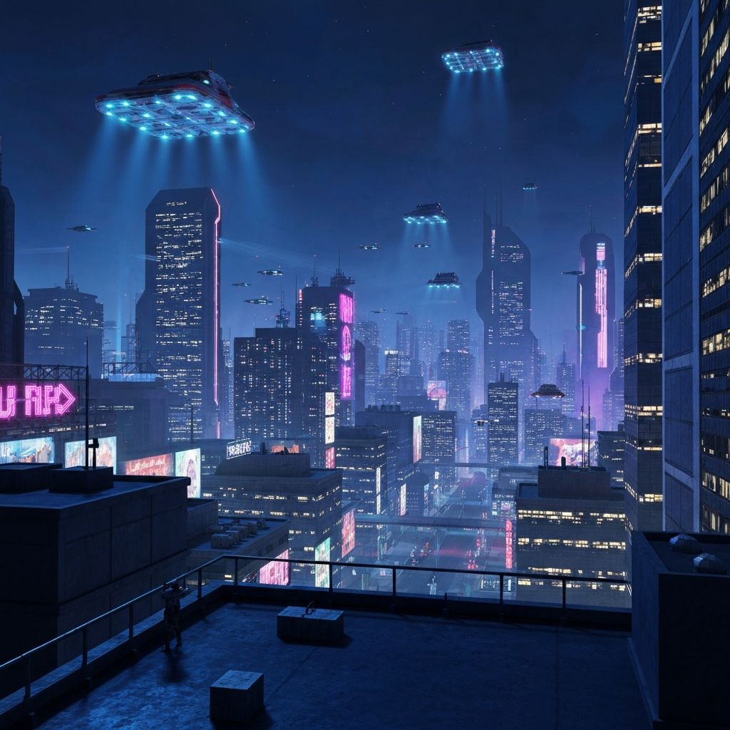 Neo-Urban Skylines Vol. 1 preview 2